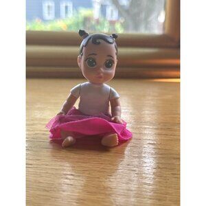 Perfectly Cute Baby Ballerina TuTu Doll With Pink Skirt & Adorable Hair Buns